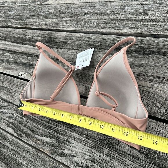 Lululemon Waterside Swim Top C Cup size 8 Pink Clay NWT - Picture 4 of 5